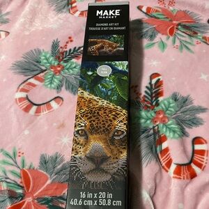 Make Market Diamond Art Kit - Leopard Design
